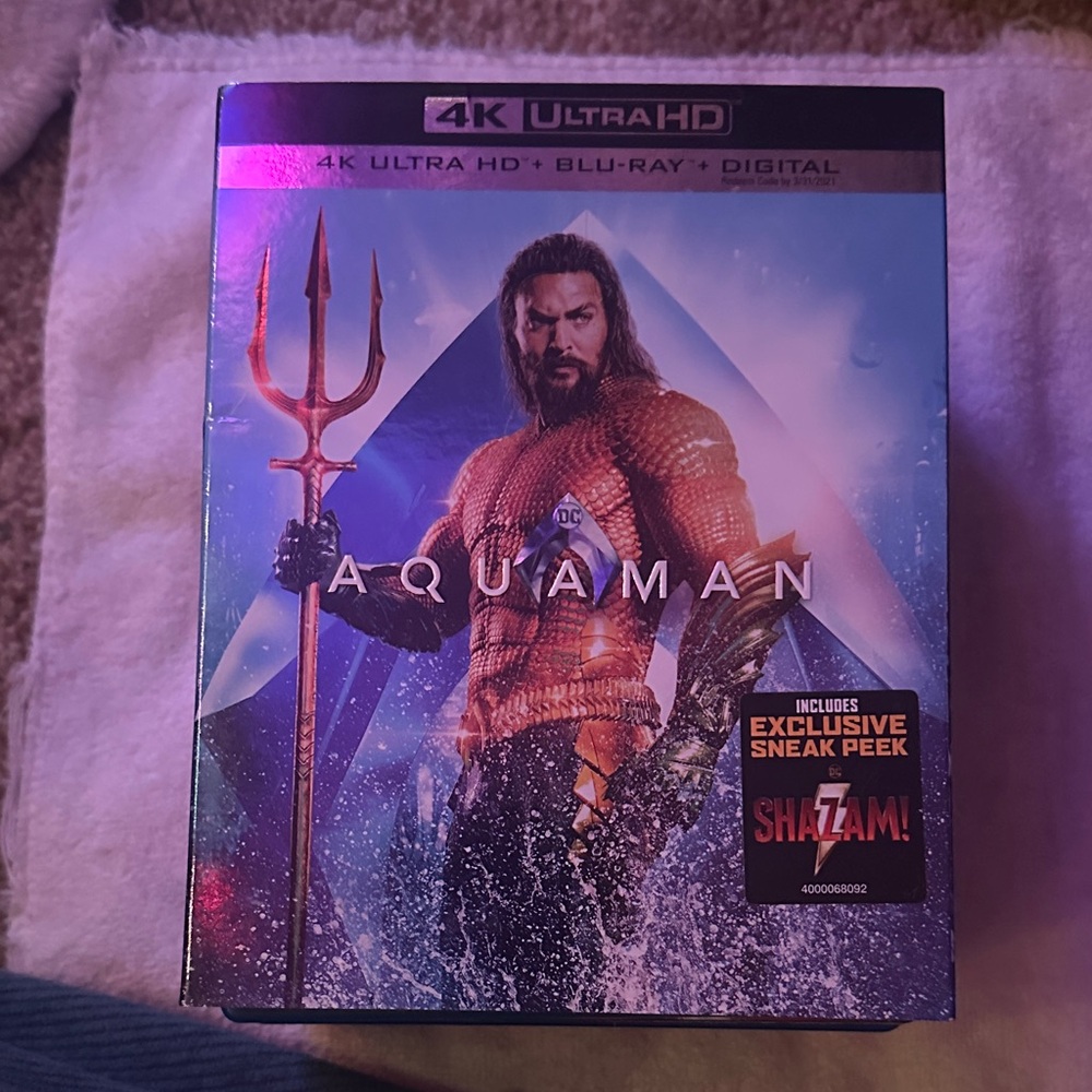 Aquaman 4K Ultra HD Blu-ray